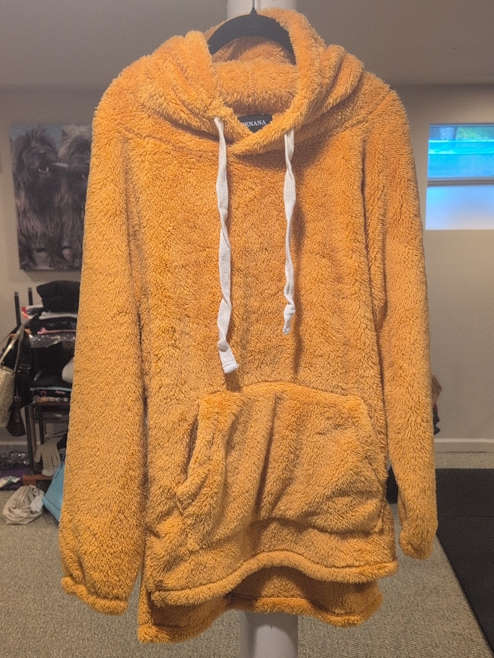Zenana Oversized Small Cozy Sherpa Hoodie Sweater. NWOT